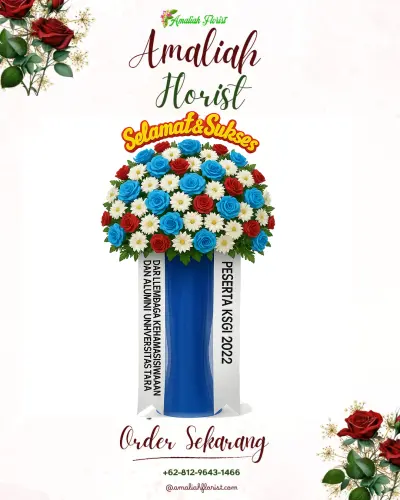 Standing Flower di Landasan Ulin Selatan